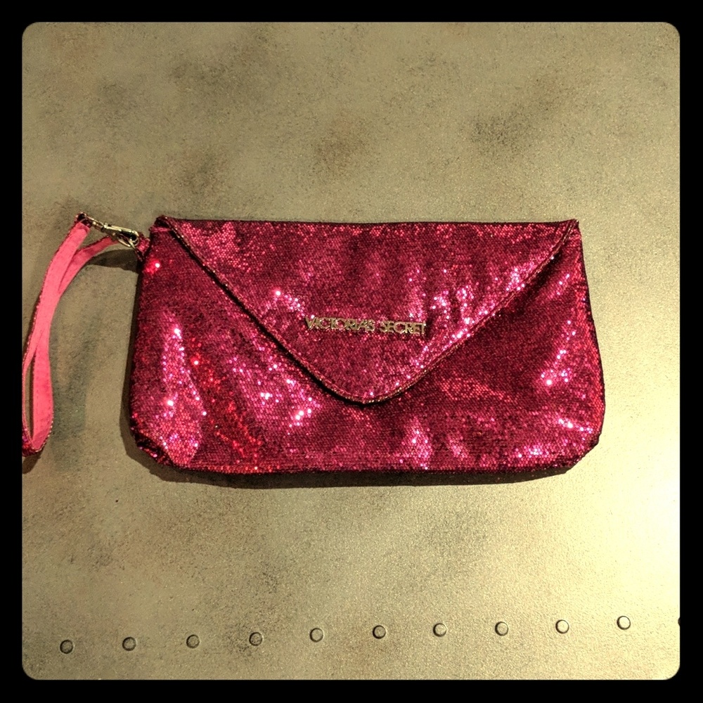 Victoria's Secret glitter wristlet